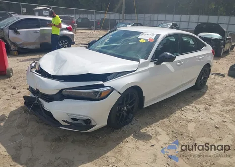 2023 Honda Civic Sport из США, поврежденный, VIN 2HGFE2F52PH556635